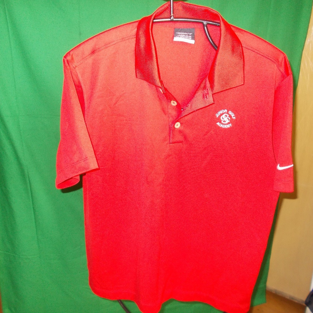 NIKE DRI FIT SHIRT JUNIOR GOLF ACADEMY SHORT SLEEV